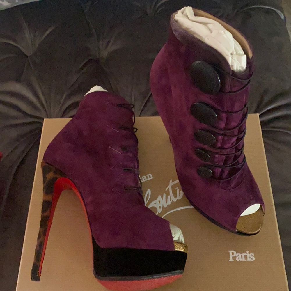 Christian Louboutin Merlot Size 38.5
